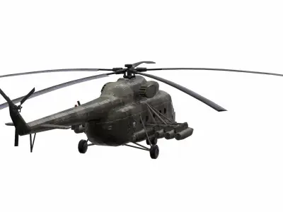 AirCraft 12 - Helicopter 3D model