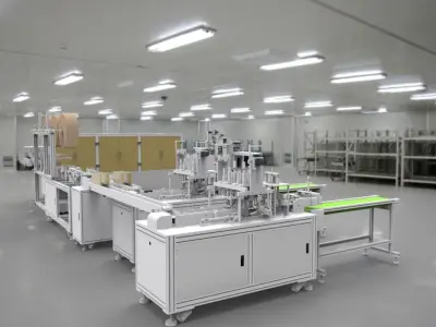 Mask machine Assembly 3D model