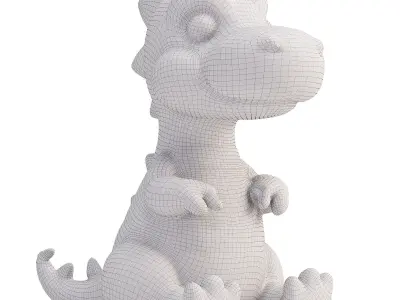 dinosaur toy 3D model