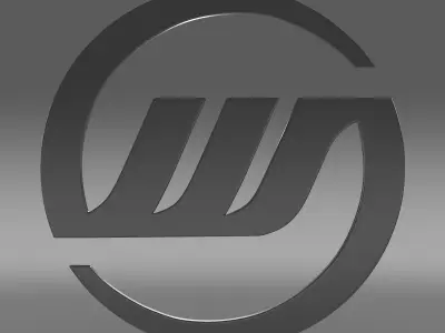 Williams Logo 3D model