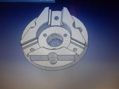 3d industrial component 3D model