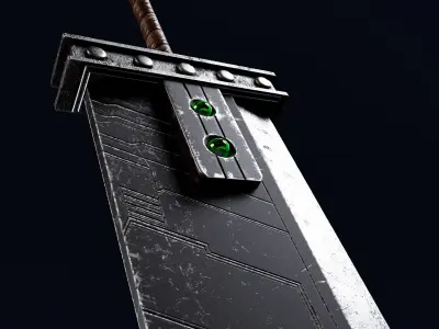 Buster Sword 3D model
