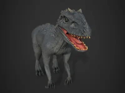 INDOMINUS REX dinosaur jurassic world 3D model