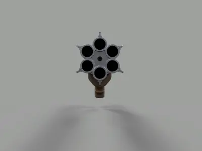 Rifle from the movir movie Rest In Peace Department 3D model