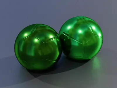 Gyro steel balls Free 3D model
