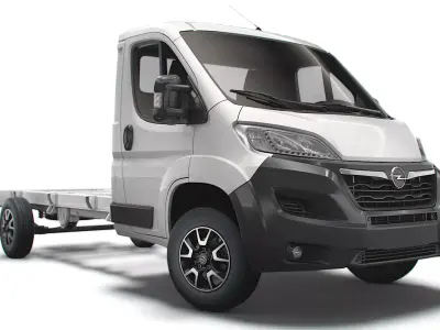 Opel Movano Chassis Truck Single Cab 4035 WB 2022 3D model