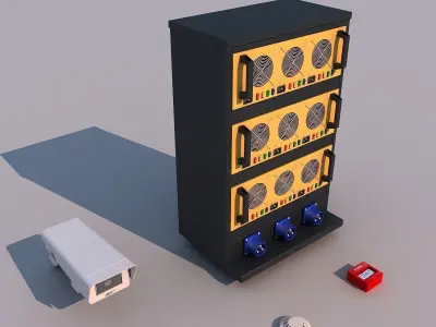 Electric Equipment 3D model