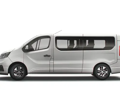 Renault Trafic SpaceClass LWB 2021 3D model