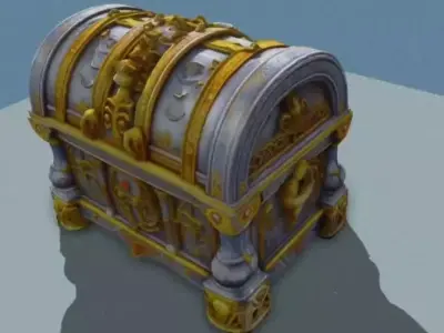 Chest 3D model get