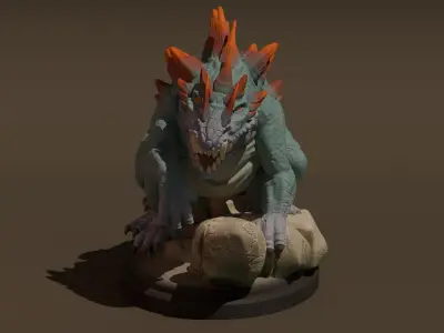 Basilisk 3D print model