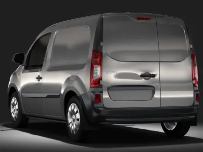 Mercedes Benz Citan Van L2 2017 3D model