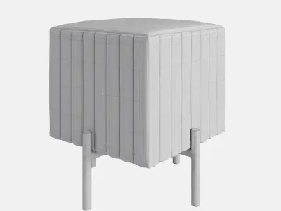 Pouf Mallund Free 3D model