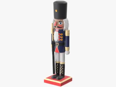 Christmas Nutcracker 3 3D model
