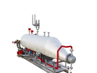 Industrial Heater 3D model