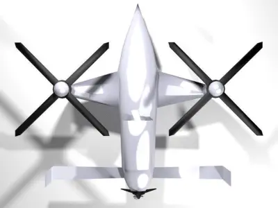 Drone - UAV Eagle Eye 3D model