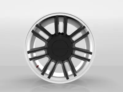 Rim 3D model wheel 3D model