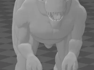 Allosaurus t - rex 3D print model