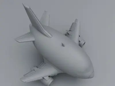 Boeing 737 - 200 3D print model