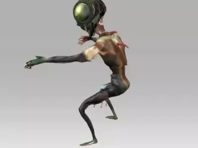 Alien creature 1 3D model
