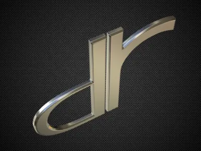 dr logo  3D model
