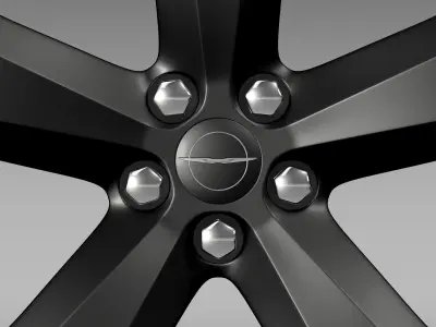 Chrysler 300S rim 3D model
