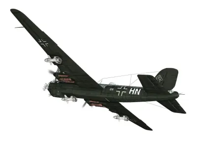Heinkel He-177 - Greif - 6NHN 3D model