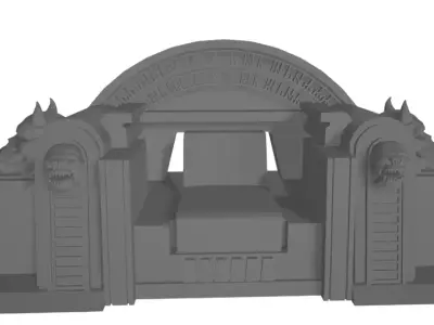 TRONO DE BOBA FETT 3D print model