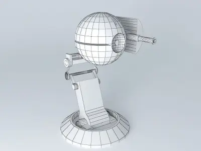 Aperture Science- Rocket Launching Turret (Portal) Free 3D model