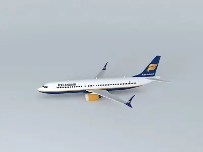 Icelandair Boeing 737 MAX 8 3D model