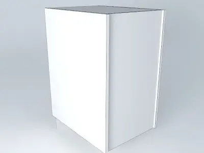 B0D0D cabinet with three shelves Free 3D model