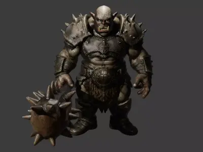OGRE CHARACTER 3D model