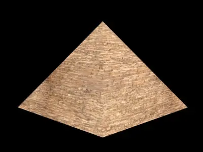 Pyramid egyptian - egyptian Low-poly 3D model