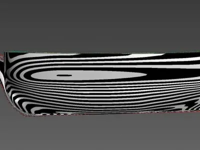 Sail Vessel Le Montebello - 1850 3D model