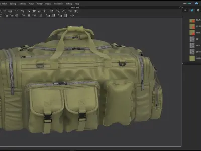 Tactical Bag 2 3D model