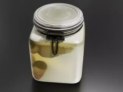 eyeball jar 3D print model
