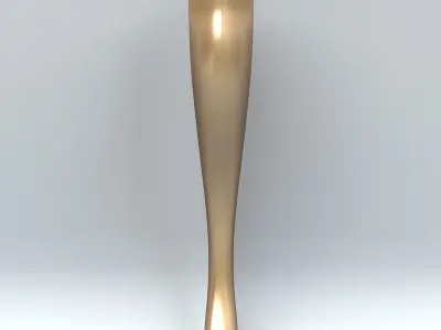 Furniture leg 003 Free 3D model