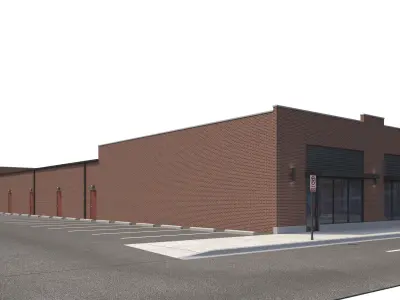 Retail-106 Retail Store 3D model