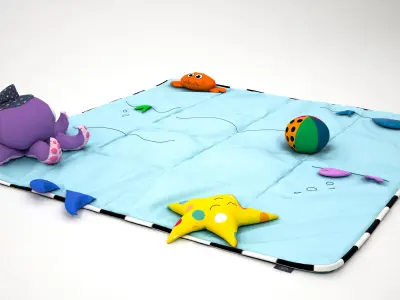 Play mat 3D model