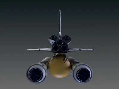 SPACE SHUTTLE discovery NASA 3D model