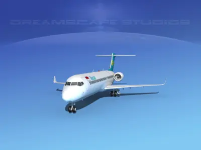 Comac ARJ21-700 Merpati Nusantara  3D model