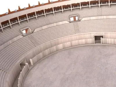 Plaza Cultural Santamaria 3D model