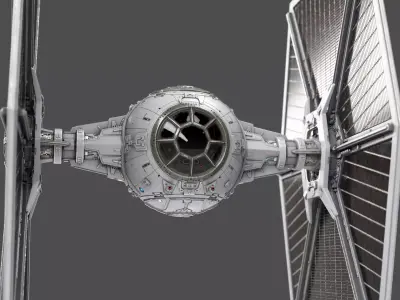Tie Fighter 3D model