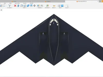 B-2 Stealth Bomber 3D print model