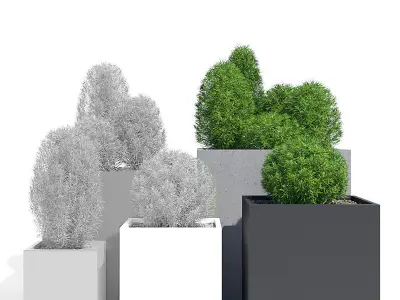 Pottery Pots nine part 2 3D model