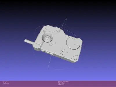 Metal Gear Solid V IDroid Phone Cover Version 3D print model