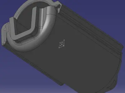 PowerCopy Ferrite Part 3D model