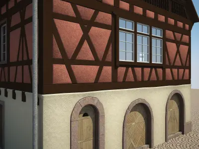 Medieval House II 3D model