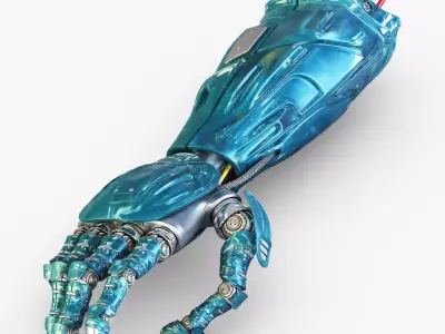 Robot hand v 1 3D model