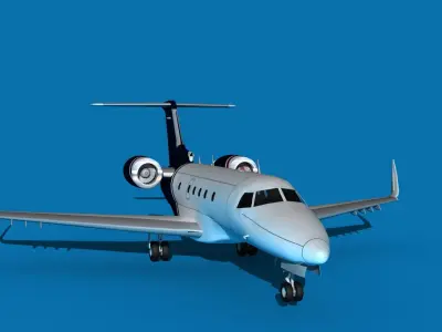 Embraer Praetor 500 V11 3D model