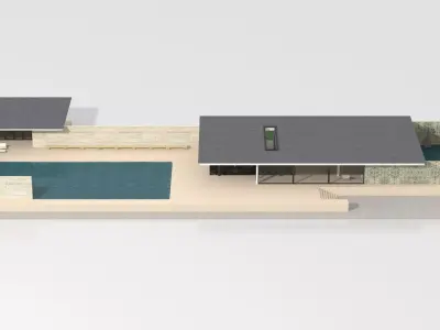 Barcelona Pavilion 3D model